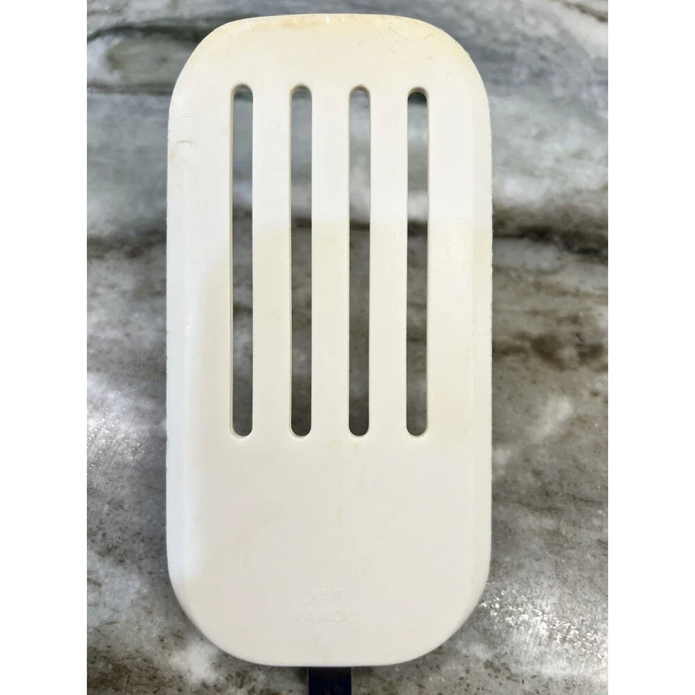 Vintage Bonnie Spatula Turner Flipper Stainless Steel White Handle Made In USA